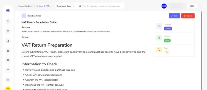 VAT return submission guide article