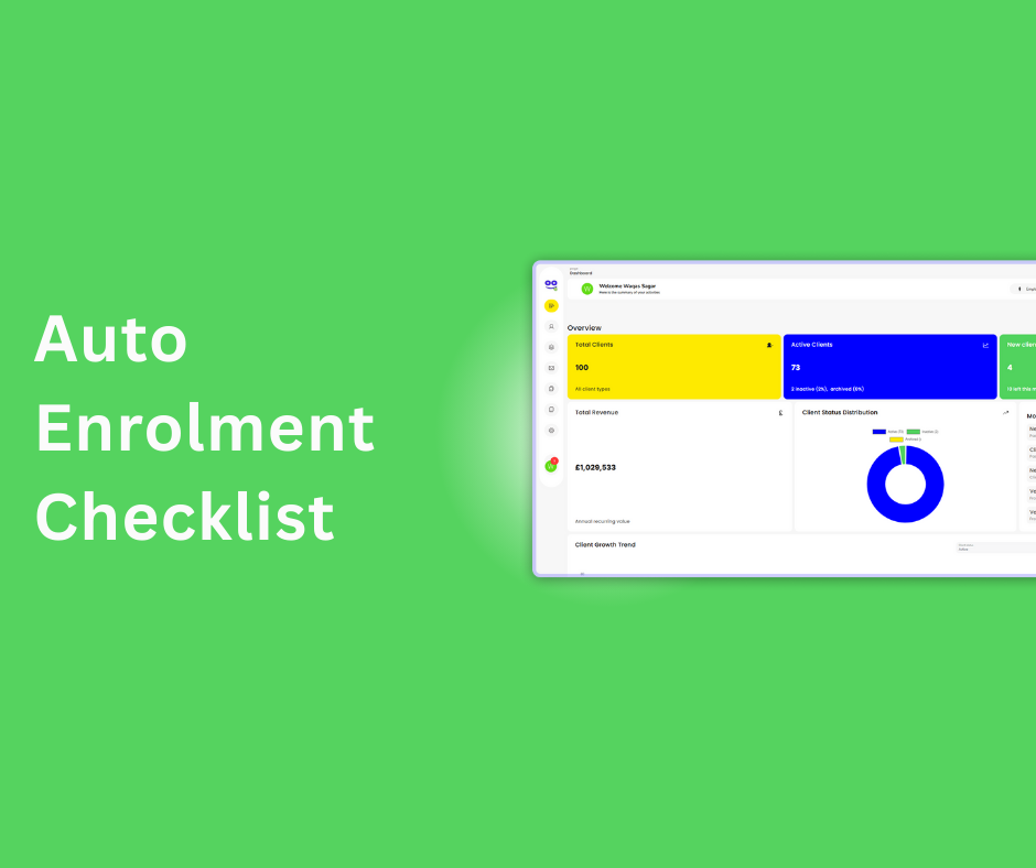 Auto Enrolment Checklist