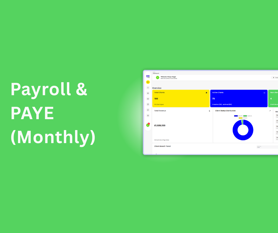 Payroll & PAYE (Monthly)