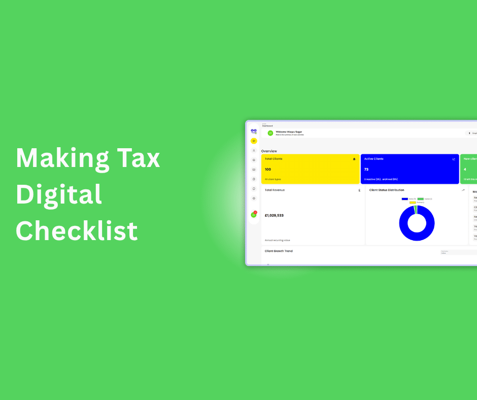 Making Tax Digital Checklist