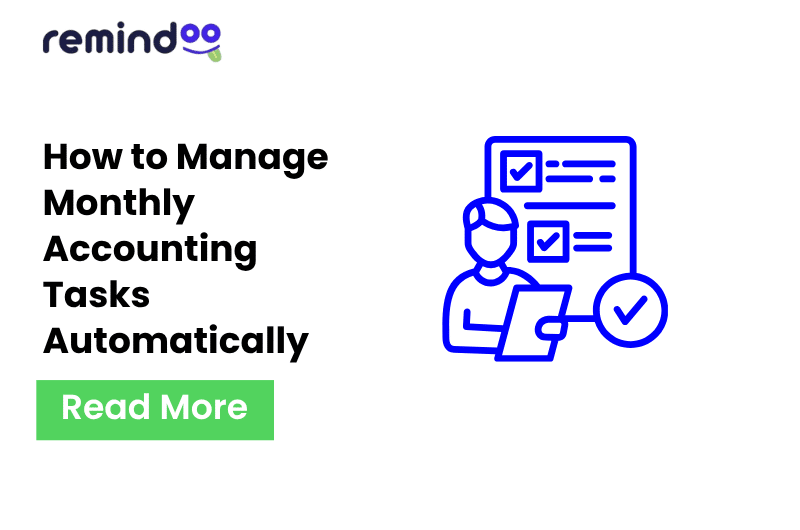 automate monthly accounting tasks